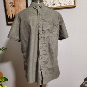 Molokai Surf Co - Gray Heather Button Down Shirt
